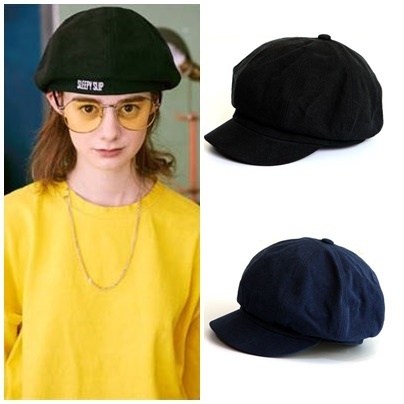 日本未入荷SLEEPY SLIPの[unisex]SIGNATURE NEWSBOY CAP 全2色