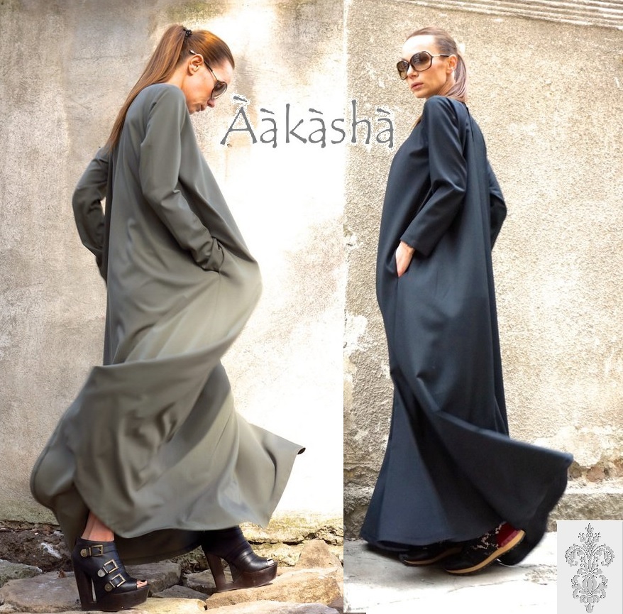 Aakasha 日本未入荷【オリジナル長袖ワンピース】サイズ調整無料