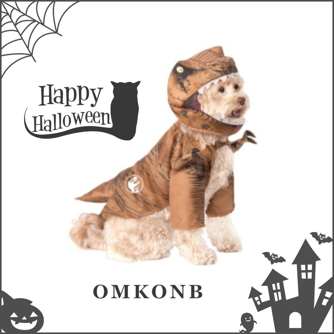 【国内発送・関税込】ハロウィンペット☆T-Rexコスチューム