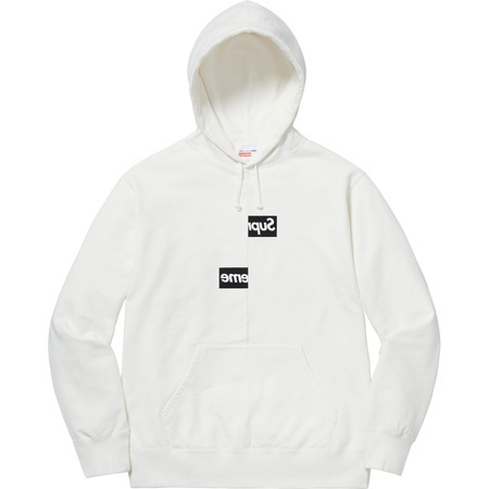 春先取りの FW18 Sweatshirt Hooded Logo Box Garcons des Comme SUPREME パーカー・フーディ 春先取りの FW18 Sweatshirt Hooded Logo Box Garcons des Comme SUPREME パーカー・フーディ