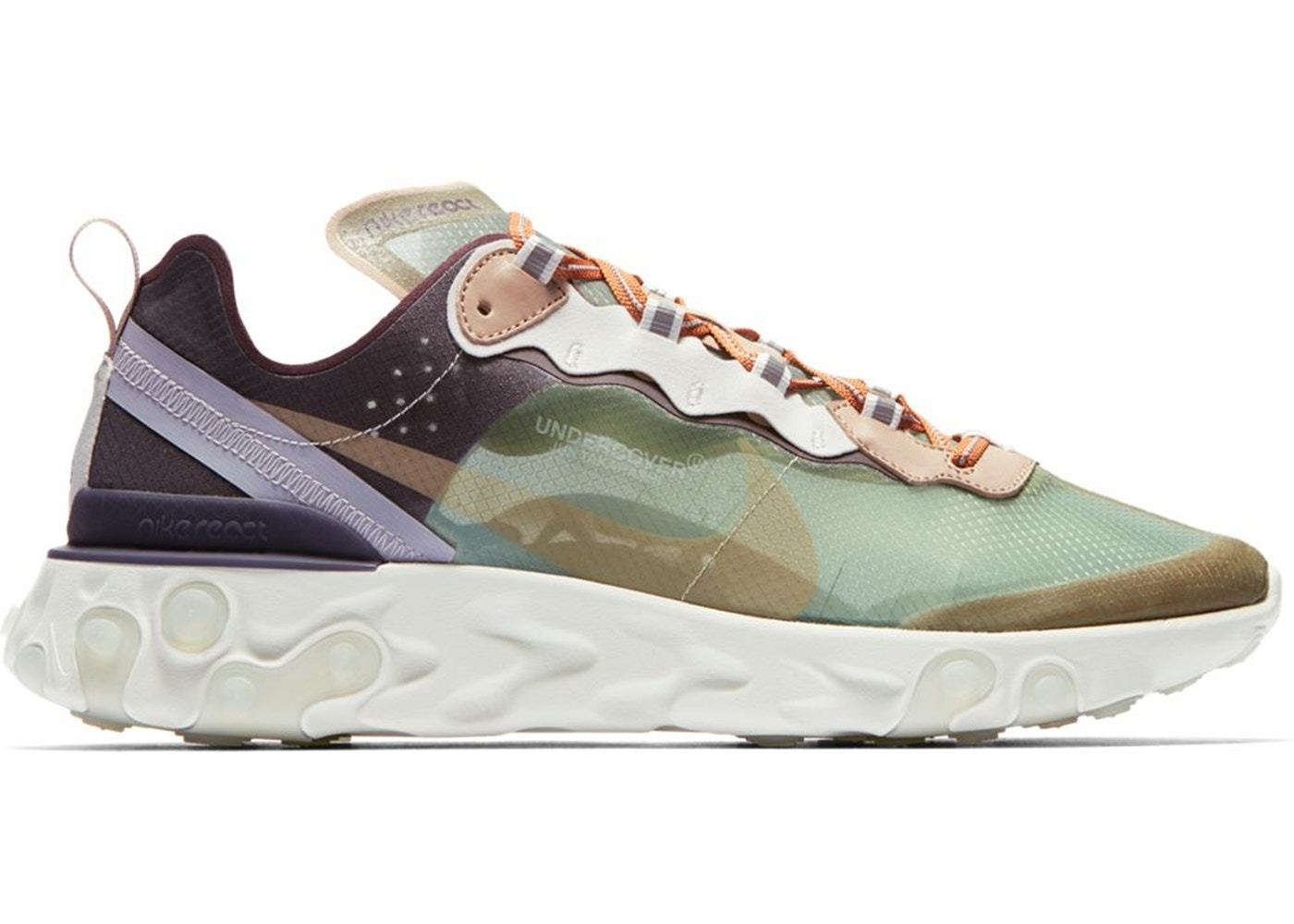 スニーカー Nike React Element 87 Undercover Green Mist