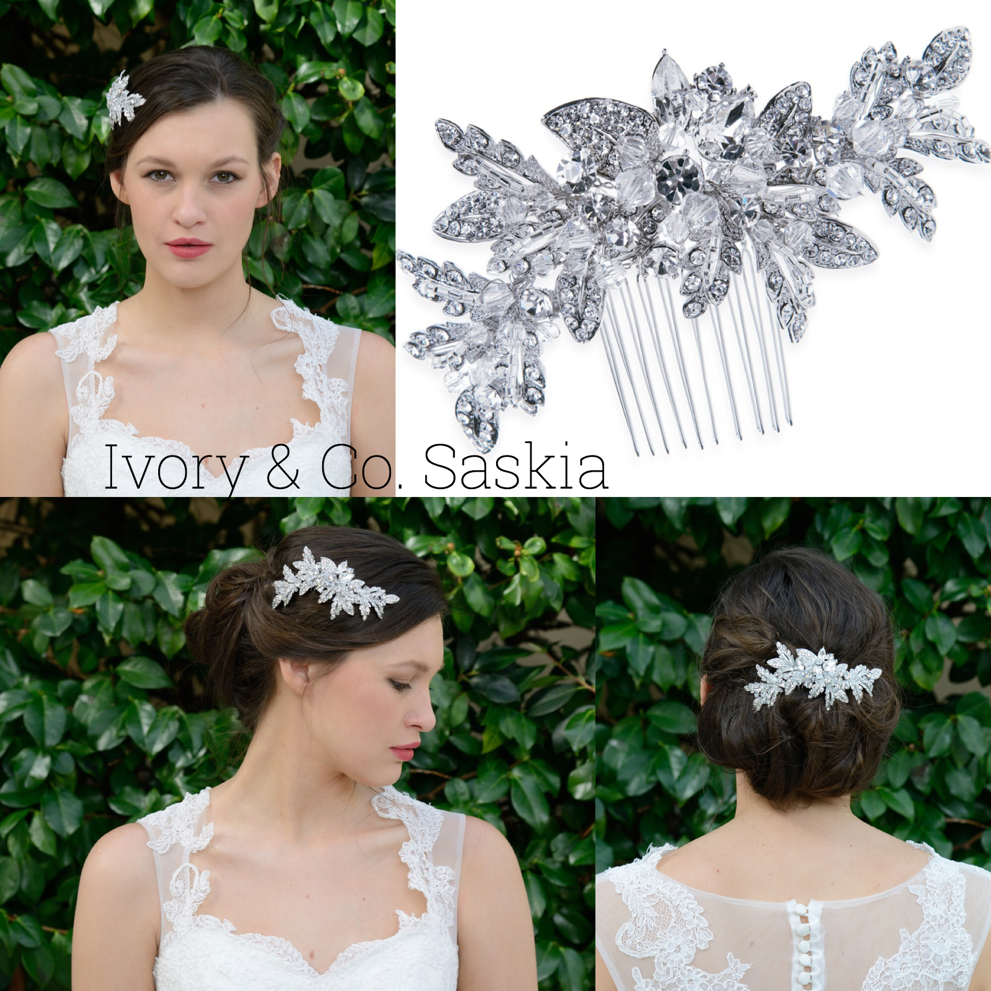 ivory&co ヘアアクセサリー saskia