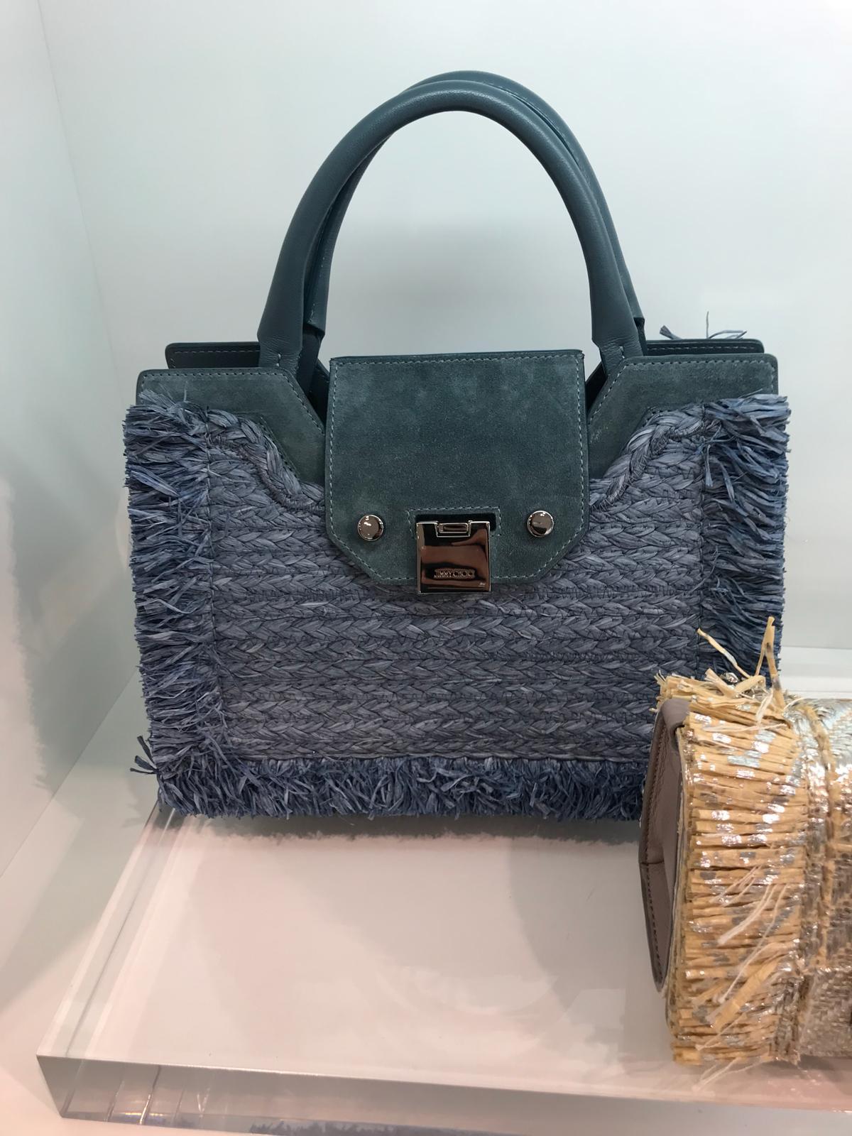 Jimmy★Choo(セールで探してた)大人気で日本完売RebelTote/blue
