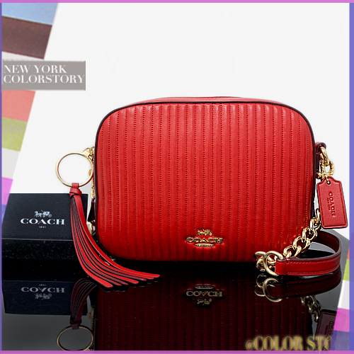 【COACHブティック】●NEW！●カメラ バッグ キルティング 31649