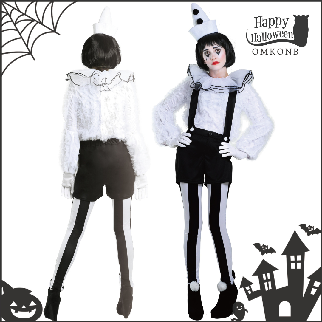 【国内発送・関税込】ハロウィン★ヴィンテージピエロ☆