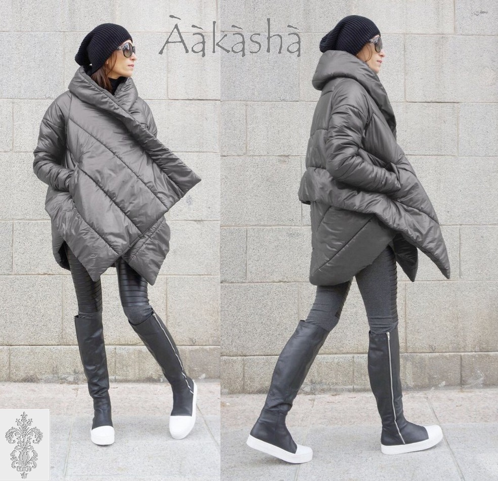 日本未入荷【Aakashaオリジナル アシンメトリーコート】送関込★