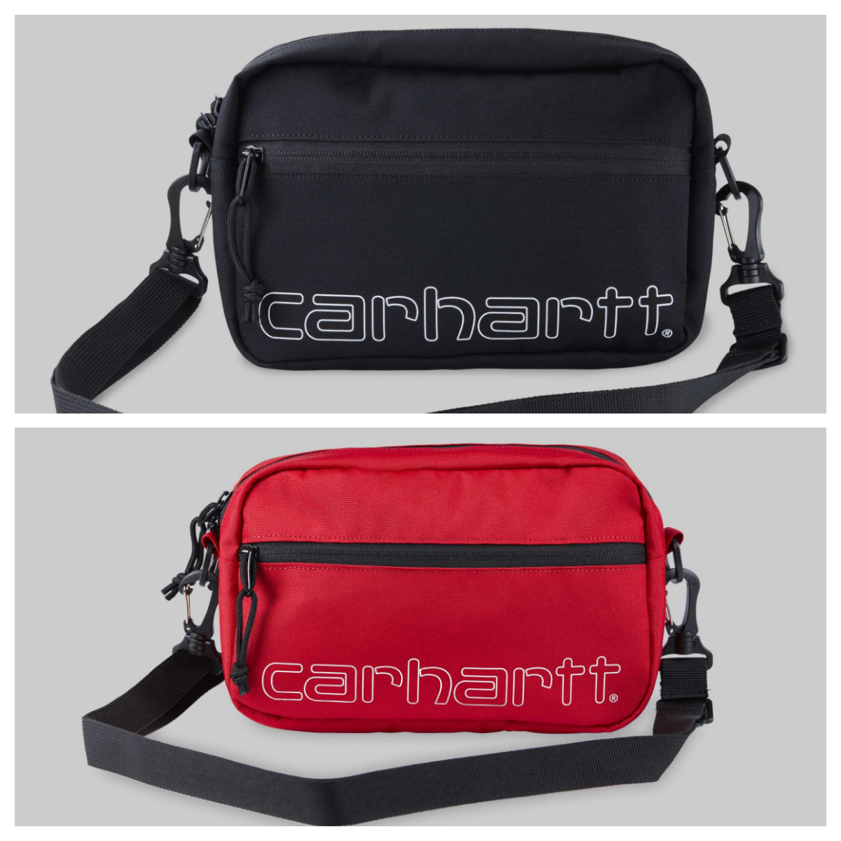 Carhartt ☆ ユニセックスバッグ 横長サコッシュTeam Script Bag