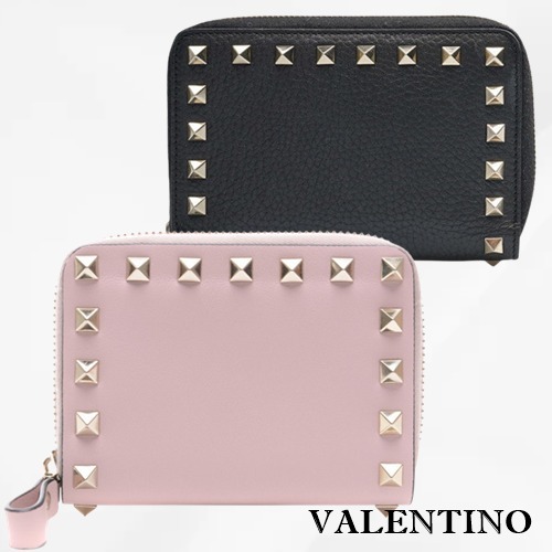 VALENTINO_Rock Stud カード入れ ☆正規品・安全発送☆ (VALENTINO