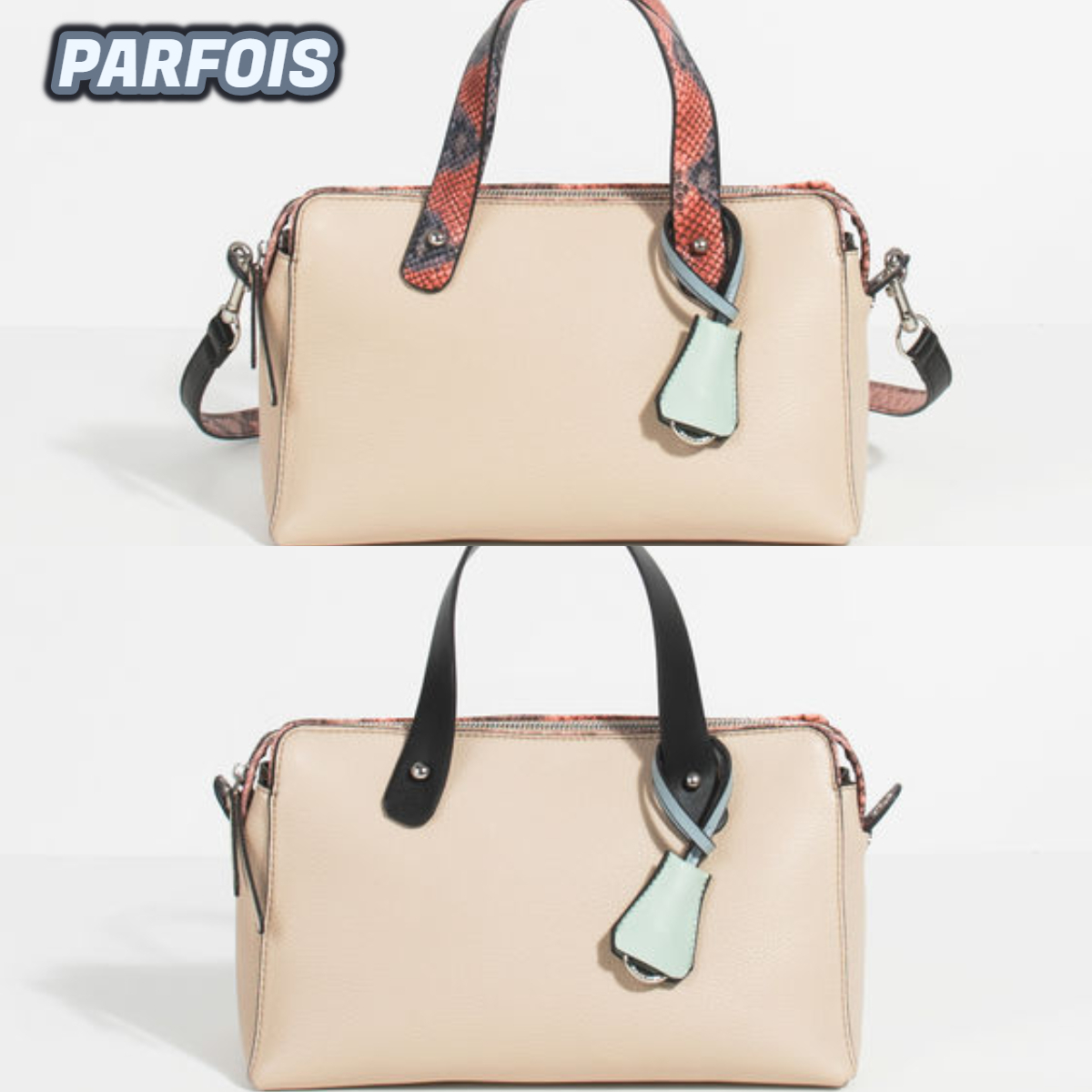 ポルトガルParfois★バック 素敵コーデにハンドル2種 2WAY