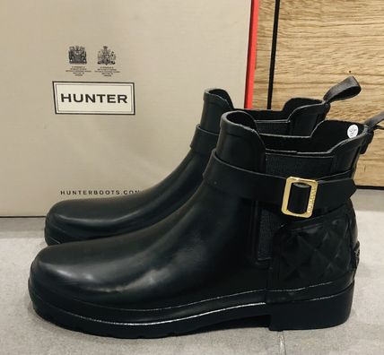すぐ届く■HUNTER■個性派 キルティッド ショートブーツ ハンター HUNTER レディース プレイ ショート トランス