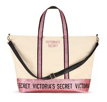 ☆Victoria's Secret☆ ロゴ入り キラキラ ピンク トートバッグ