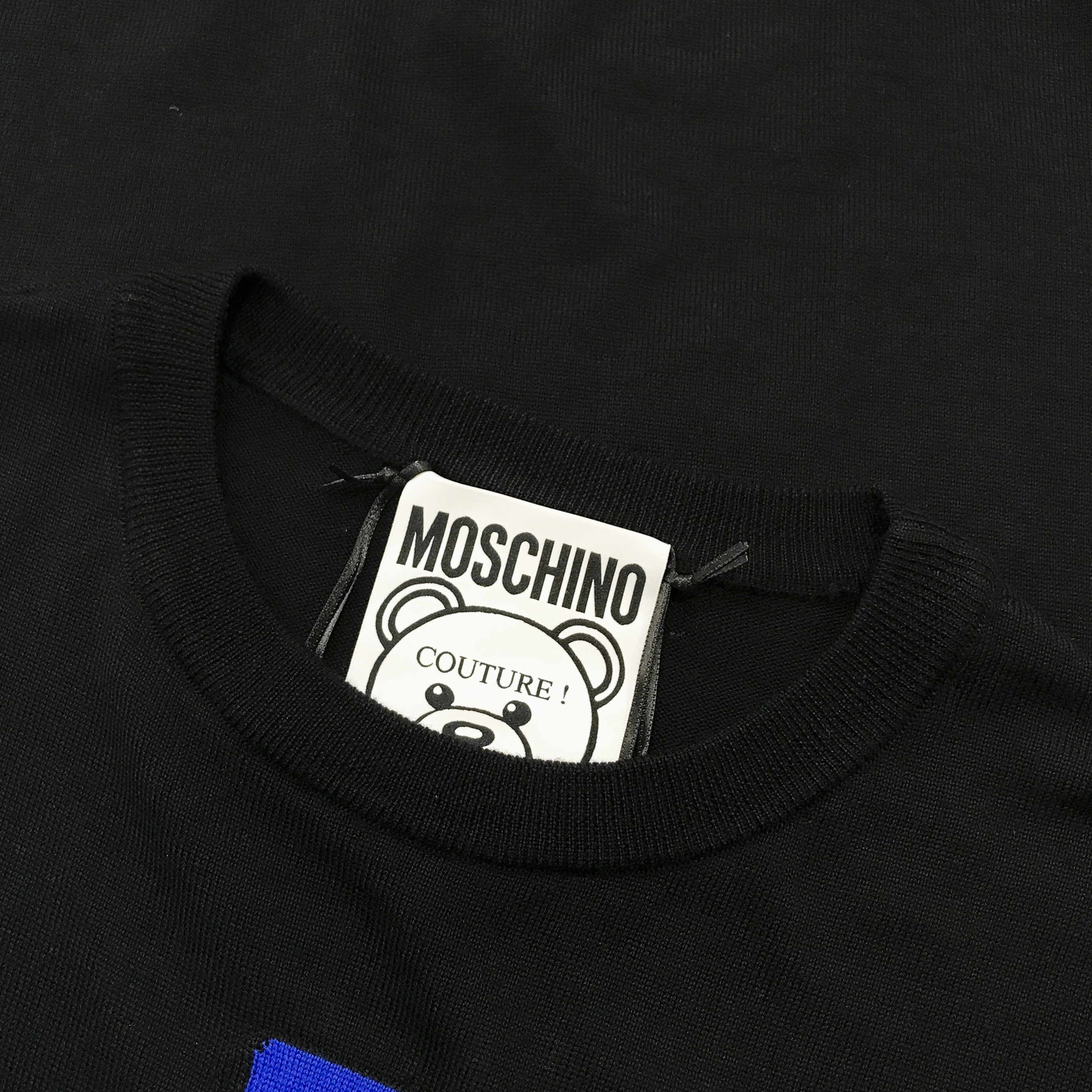 Moschino スウェット・トレーナー Moschino レディース ブラック スウェットシャツ ミニドレス(5)