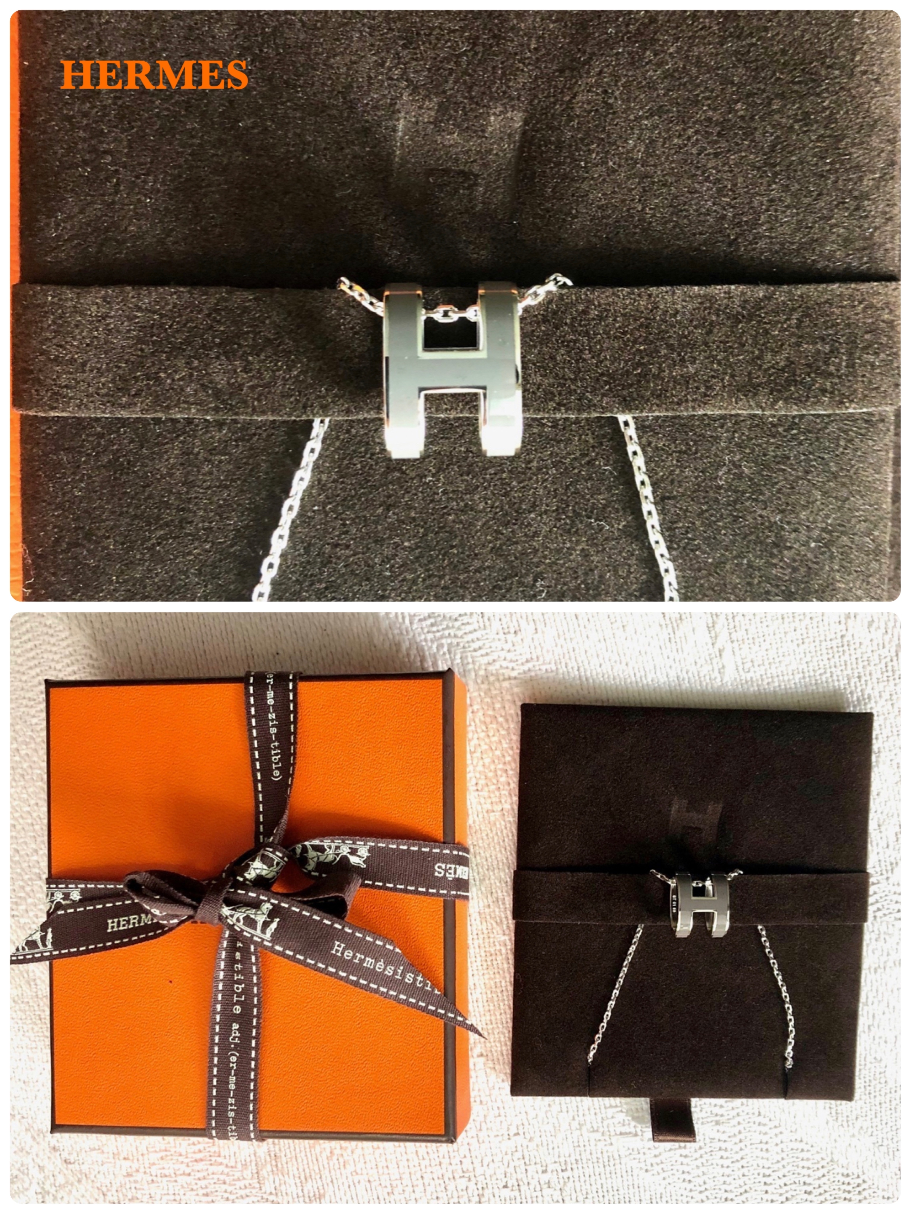 【HERMES】★POP H ネックレス
