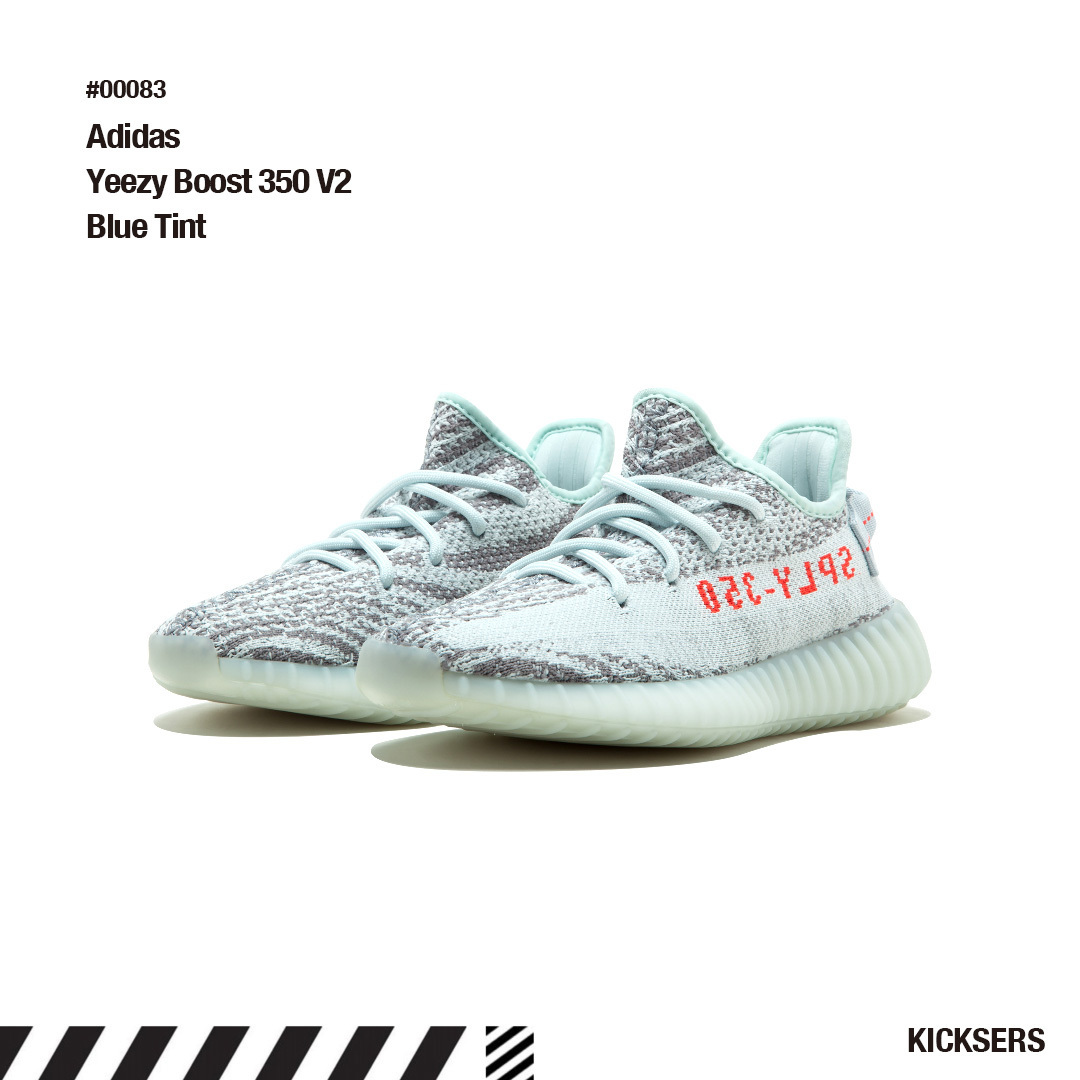 人気話題！adidas Yeezy Boost 350 V2 Blue Tint