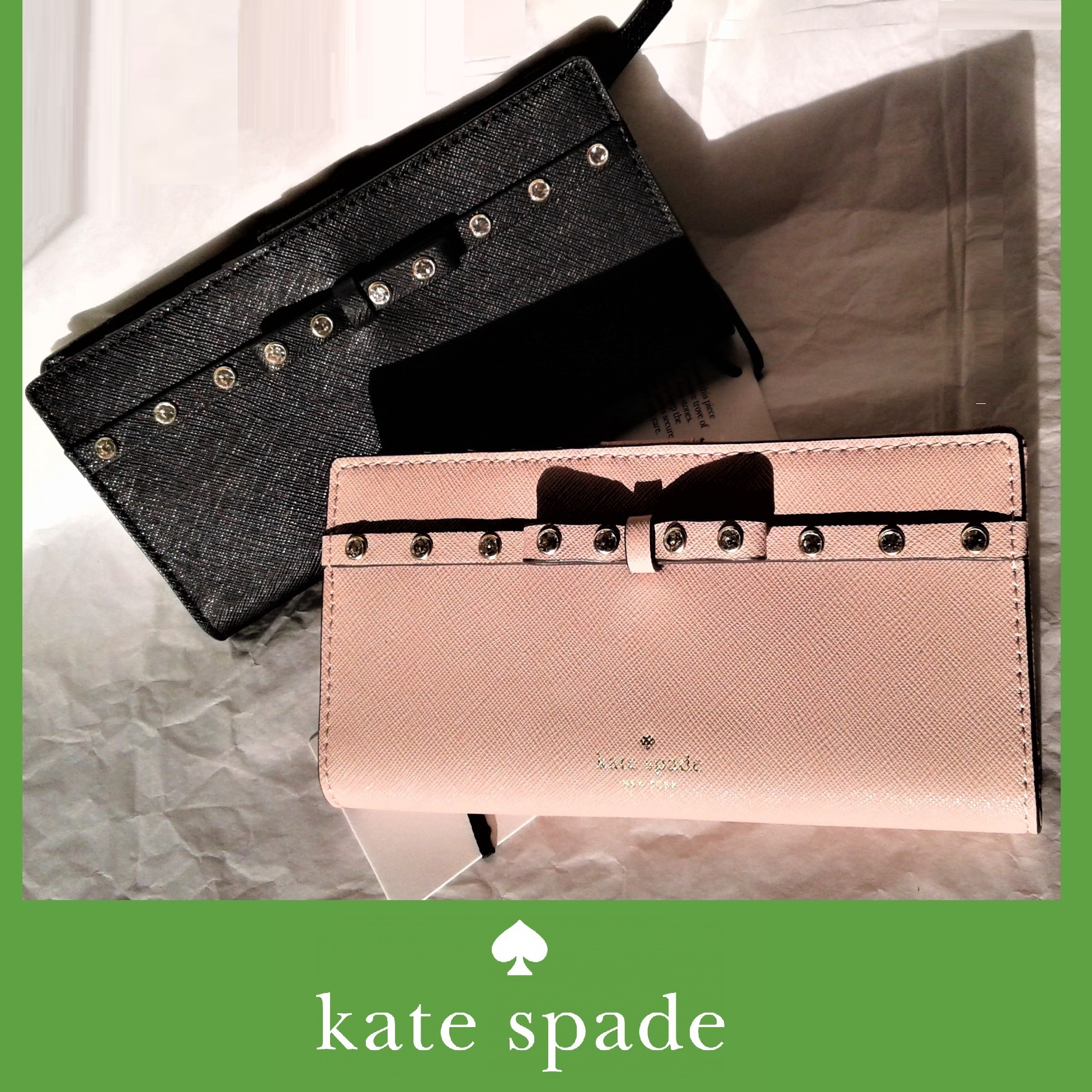 限定Sale☆ STACY スリムで沢山入る財布・ジュエル飾り
