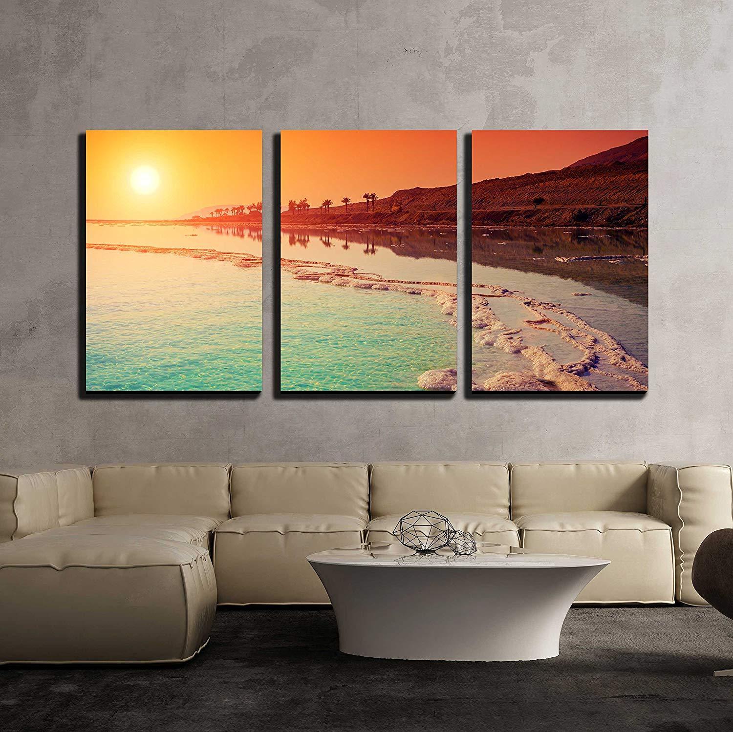 日本未入荷-2サイズ♪ウォールアート- Sunrise over Dead Sea