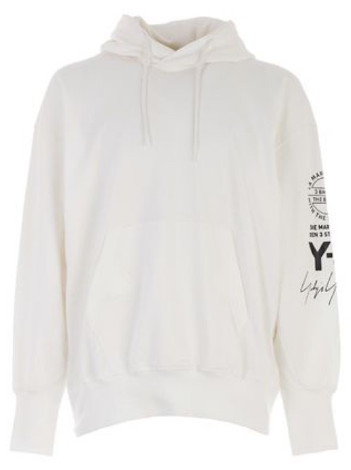 【関税込】●Y-3 YOHJI YAMAMOTO●コットン ロゴ フーディ /2色 関税込】○Y-3 YOHJI YAMAMOTO○コットン ロゴ フーディ /2色
