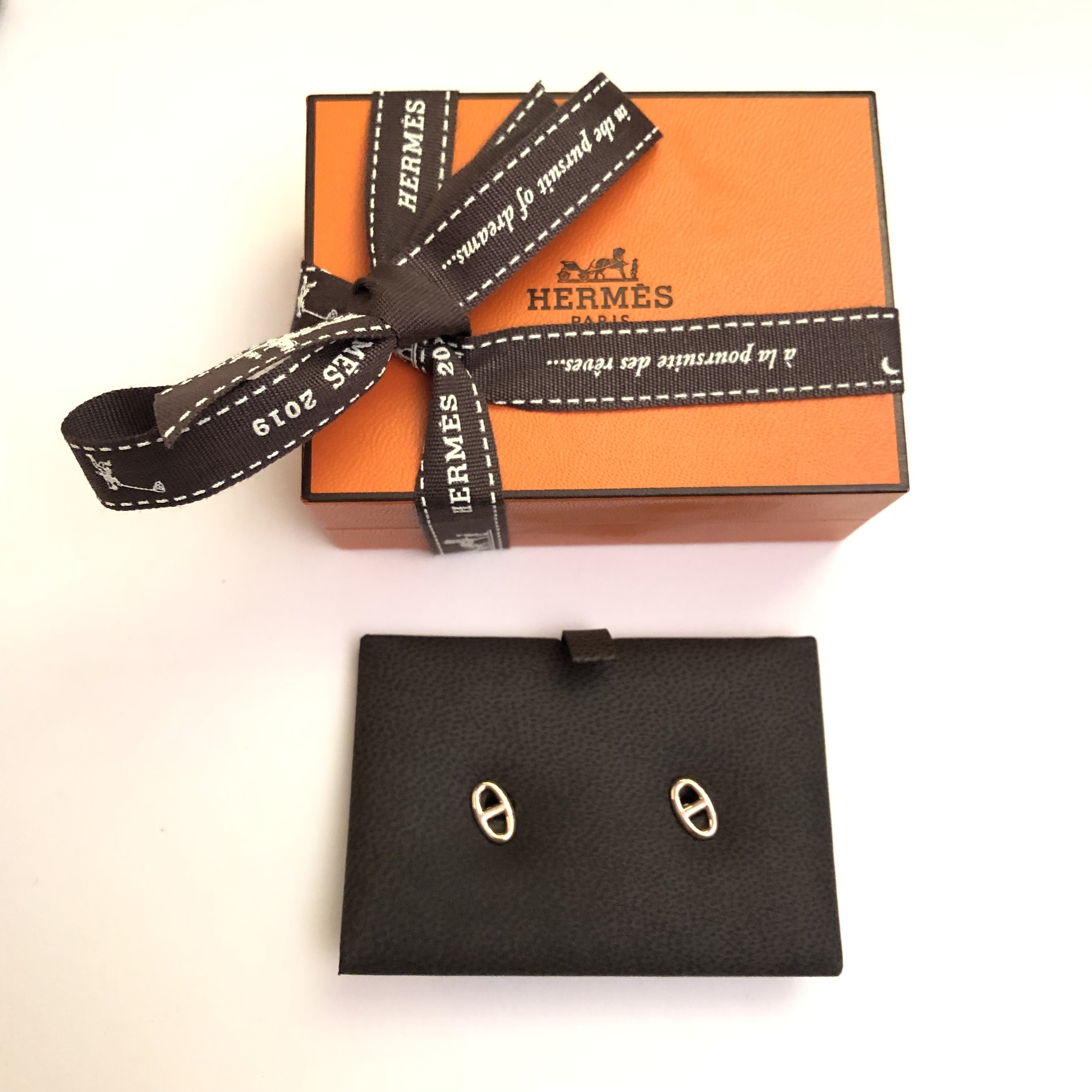 【HERMES】★エルメス Earrings Chaine d'Ancre SS ピアス