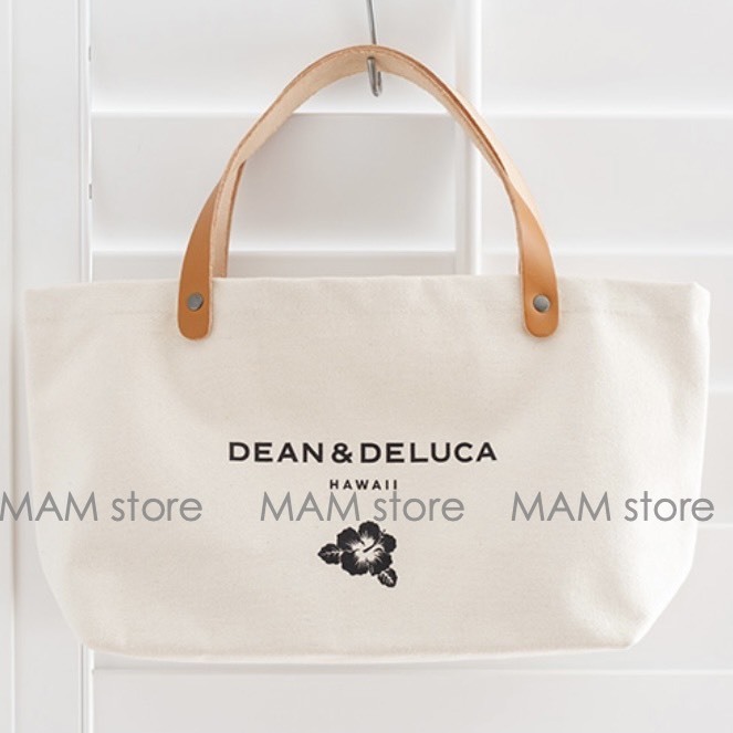 ハワイ限定] DEAN&DELUCA レザーハンドル トートバック Sサイズ