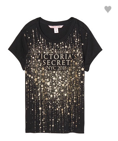 ☆Victoria's secret2018年NYC Fashion show限定ブラックTシャツ