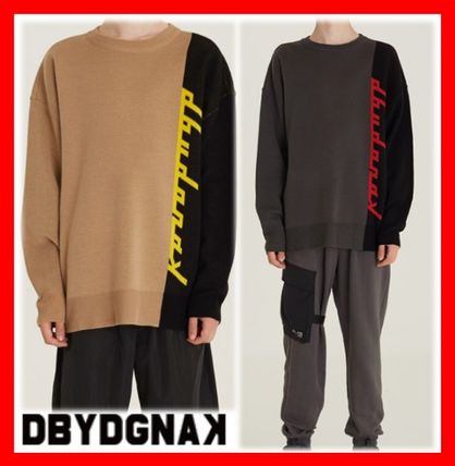 DBYDGNAK ニット・セーター ★韓国の人気★【DBYDGNAK】★DBYDNGAK Logo Knit★2色★UNISEX