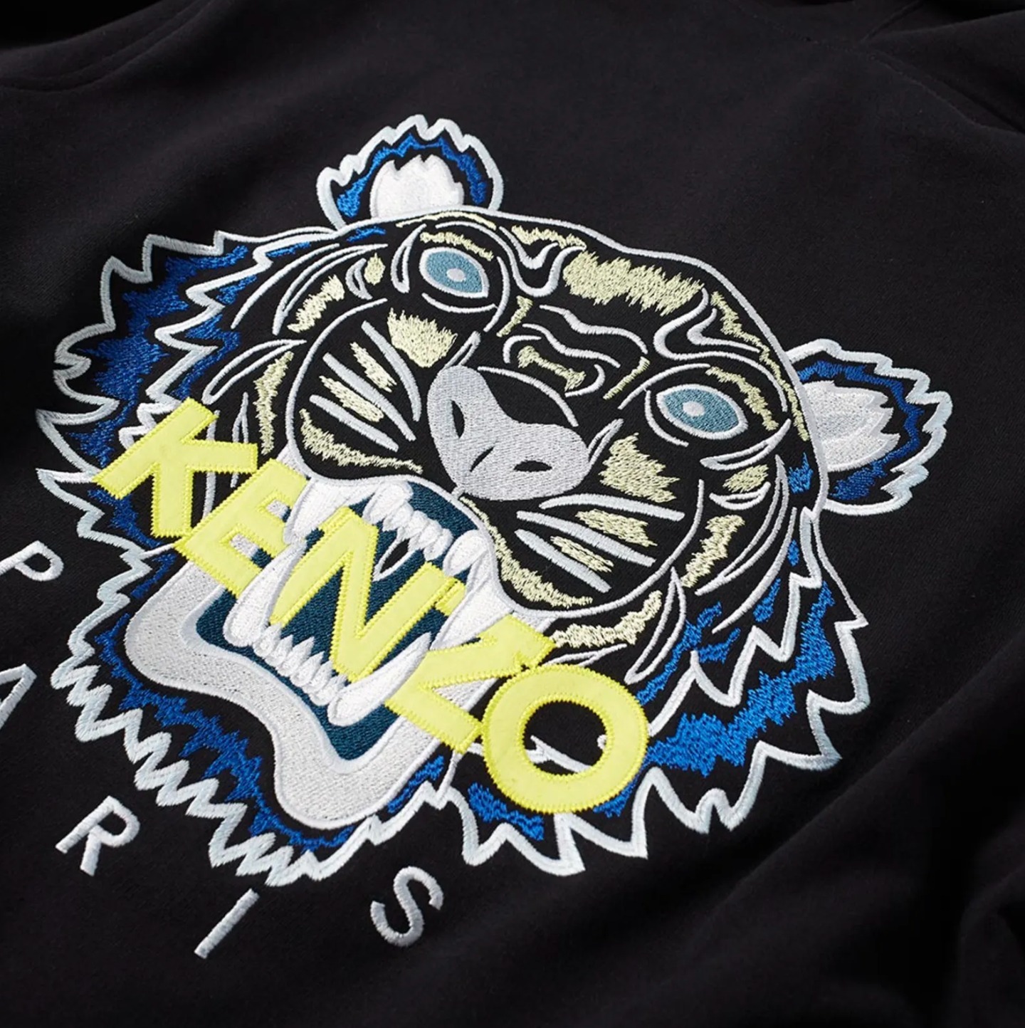 KENZO◆タイガーロゴ ジップアップパーカー◆関税送料込み 関税込】人気◇KENZO ケンゾー◇Tiger ジップアップ パーカー