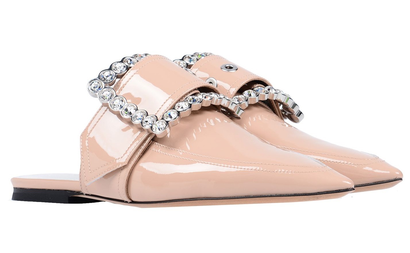 MAISON MARGIELA ラインストーン ベルト スリッパ 靴 シューズ