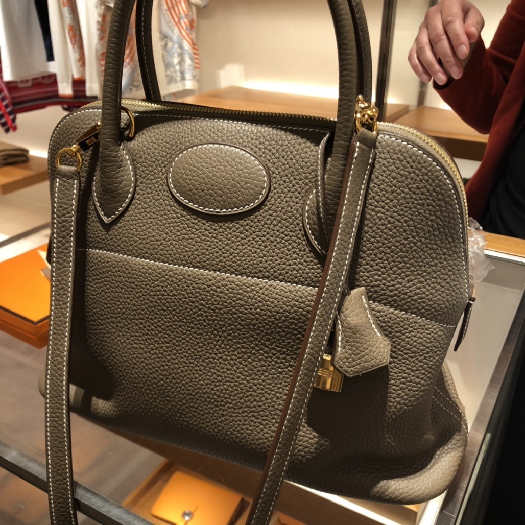 【超レア国内発送】エルメス ボリード31エトープ×ゴールド金具 セレクトショップ購入 美品❣️エルメス❣️ボリード31❣️レアな赤❣️ゴールド金具❣️ ハンドバッグ