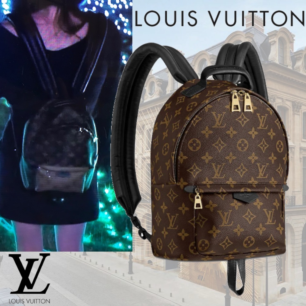 国内発送☆ルイヴィトン パームスプリングス バックパック PM ♪ 口コミ商品 ♥️♥️LOUISVUITTON♥️♥️パームスプリングスバックパックPM リュック/バックパック