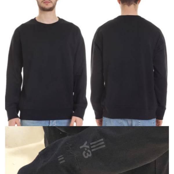 【関税込】新作●Y-3 ワイスリー●袖ロゴ スウェット シャツ