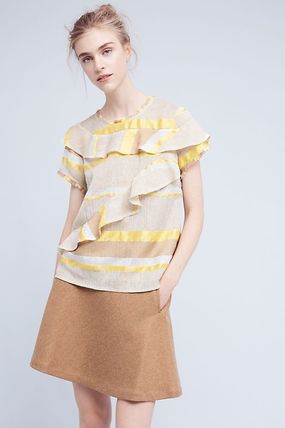 Anthropologie トップスその他 即発! サイズS harlyn Pavie Ruffled Top