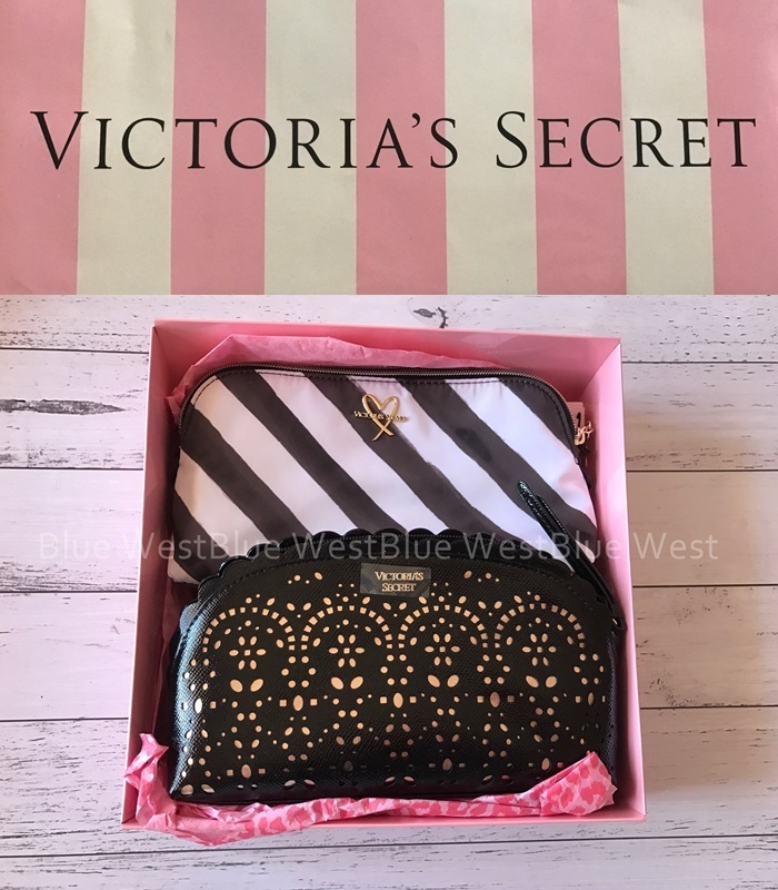 送料込◇Victoria‘s Secret◇ギフトBOX入り化粧ポーチ2個セット