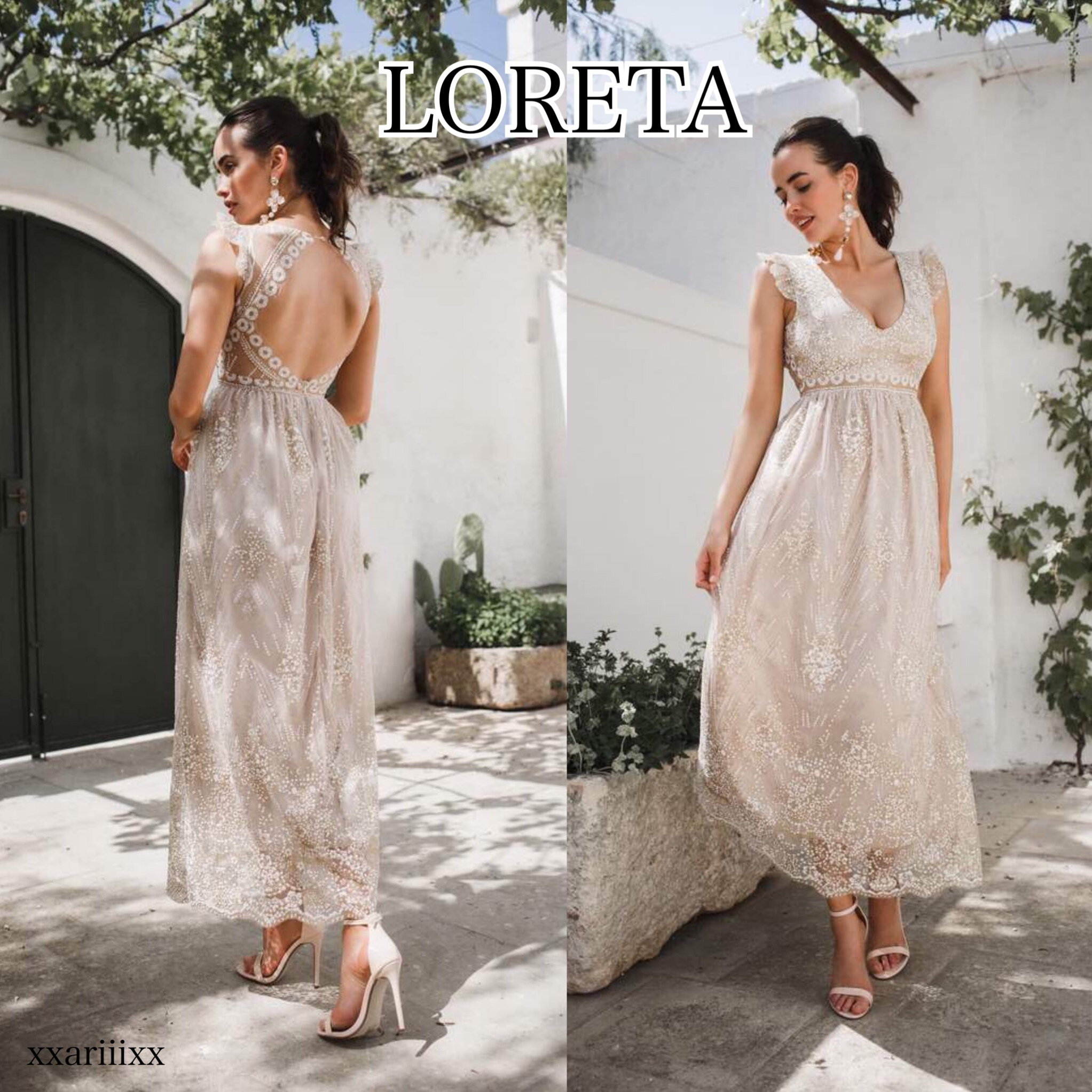 ◇NEW◇LORETA◇Twinkle オープンバック レース ドレス ...