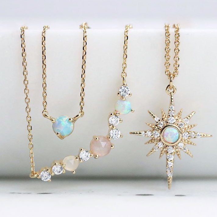 Ron Herman ネックレス・ペンダント ☆ロンハーマン取扱い!taiスターダストオパールネックレス☆(4)