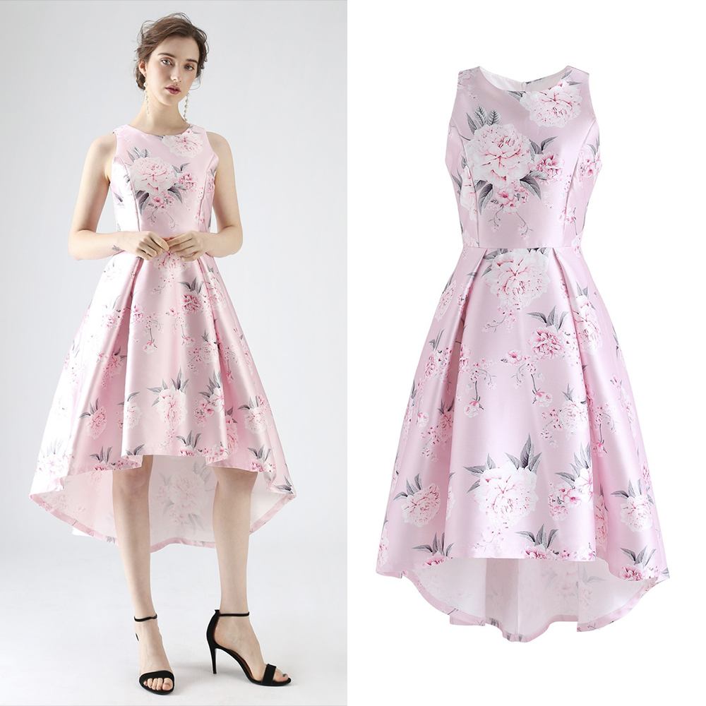 CHICWISH★花柄ノースリーブワンピース☆