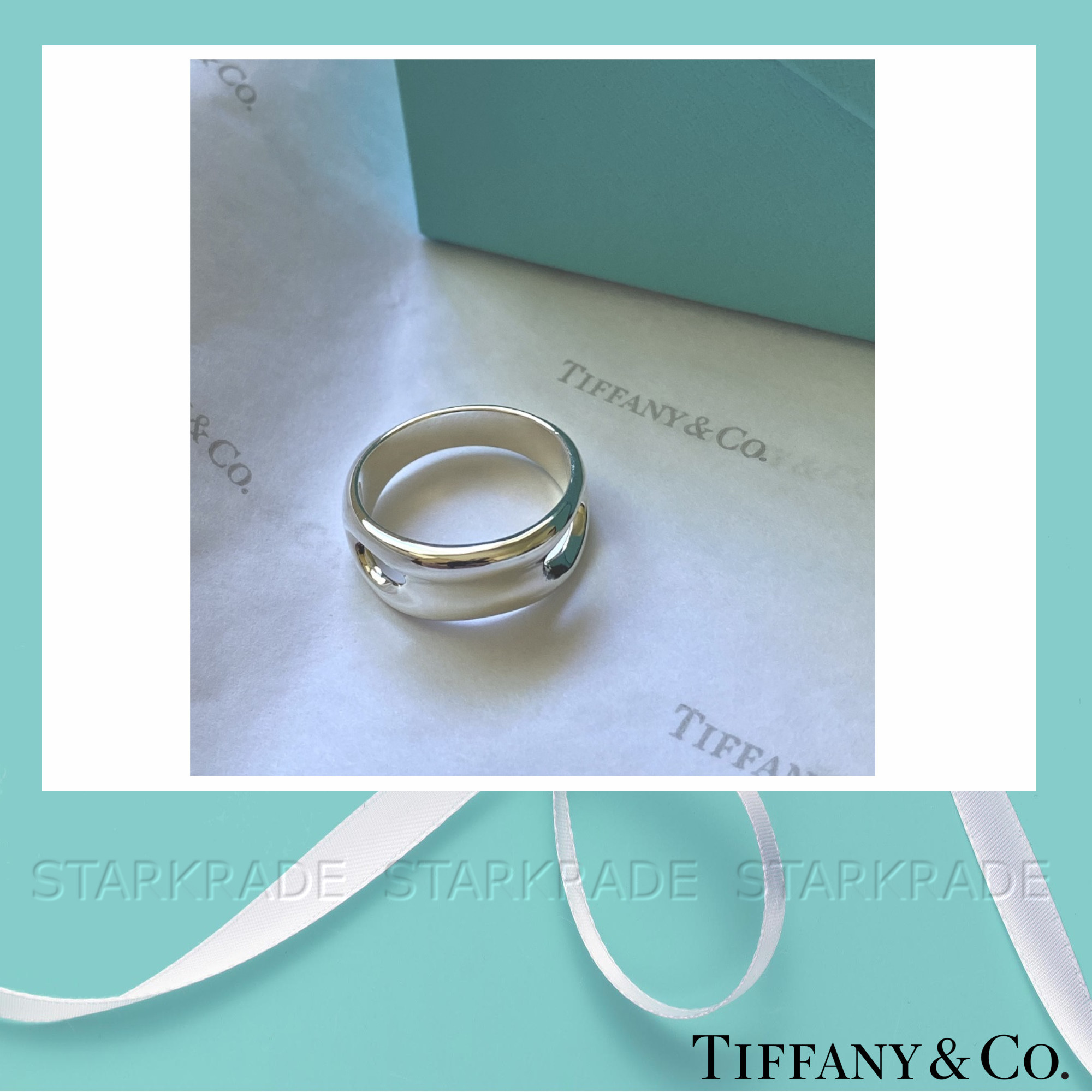 Tiffany] エルサ・ぺレッテイ オープンサイドリング US限定