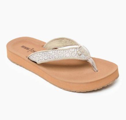 MINNETONKA☆ミネトンカ☆Hedy レディース ビーチサンダル TAUPE