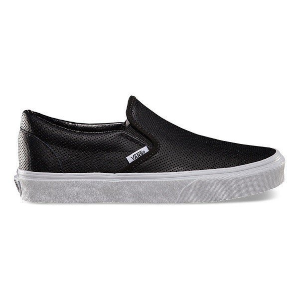 【国内発送】VANS★Perf Leather スリッポン ブラック