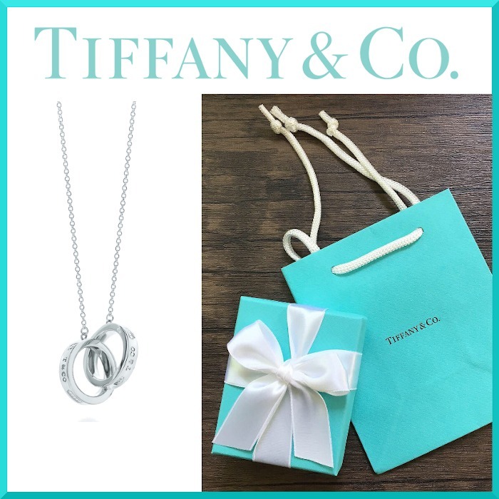 人気♪Tiffany(ティファニー）インターロッキング ペンダント
