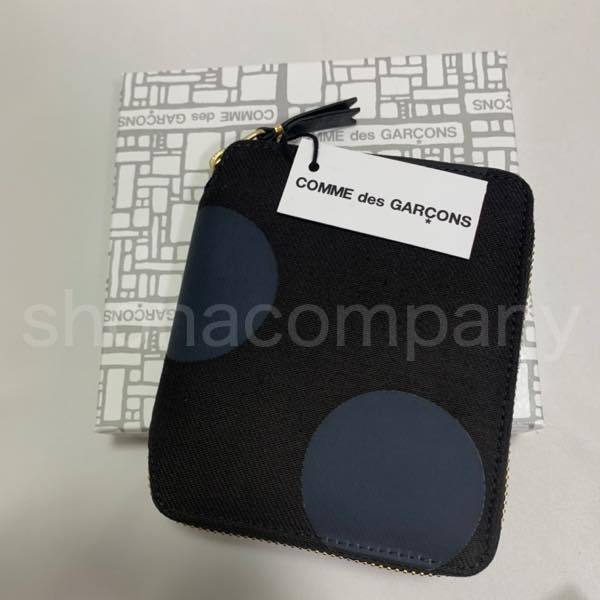 【関税込】新作●COMME des GARCONS●ドット 折りたたみ財布