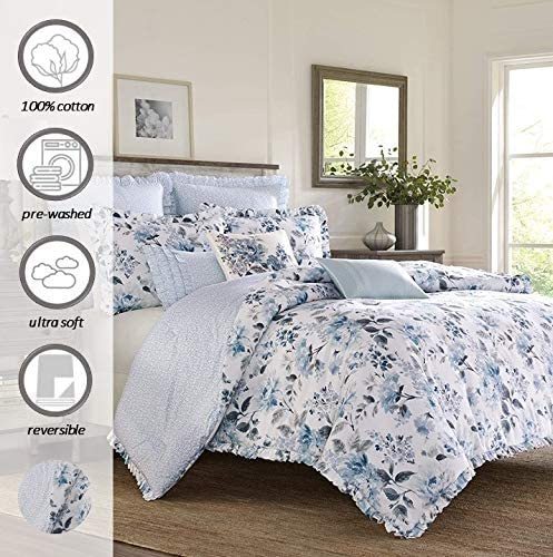 LAURA ASHLEY ベッドカバー シングル 2点セット ローラ