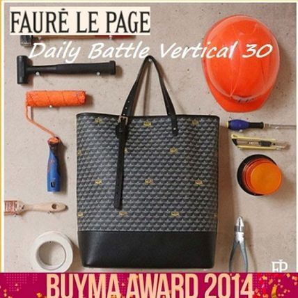 Shop Faure Le Page 2019 SS Unisex Canvas 2WAY Totes by buymaparis16