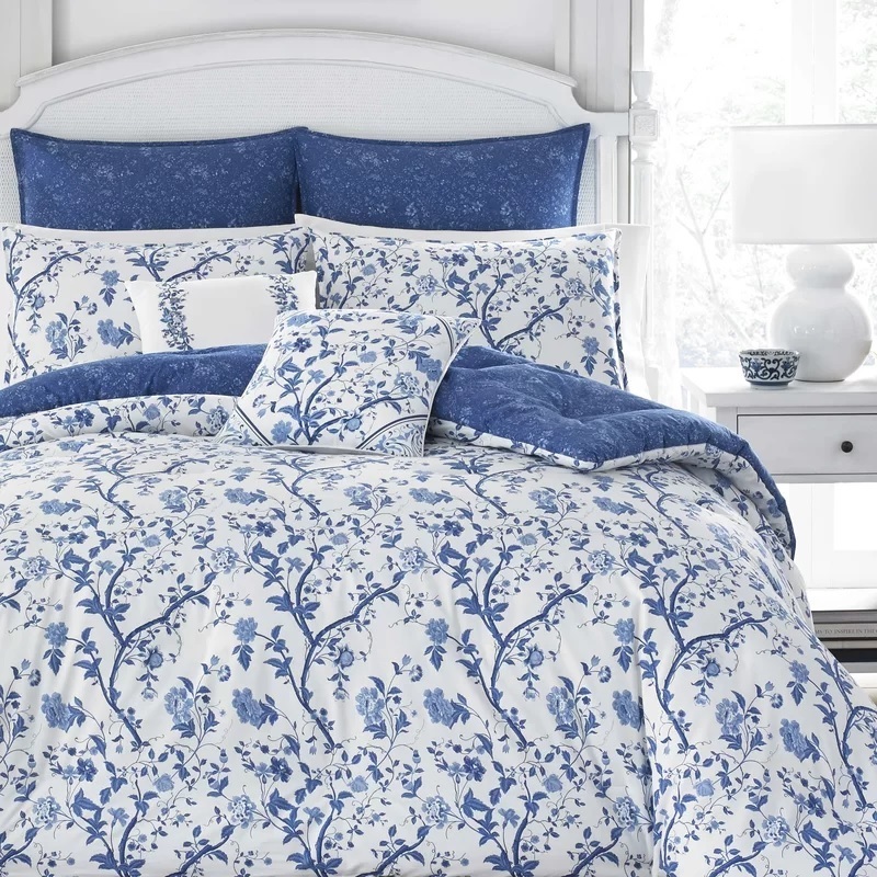Laura Ashley フローラル柄お布団Duvet Cover3点SET ダブル
