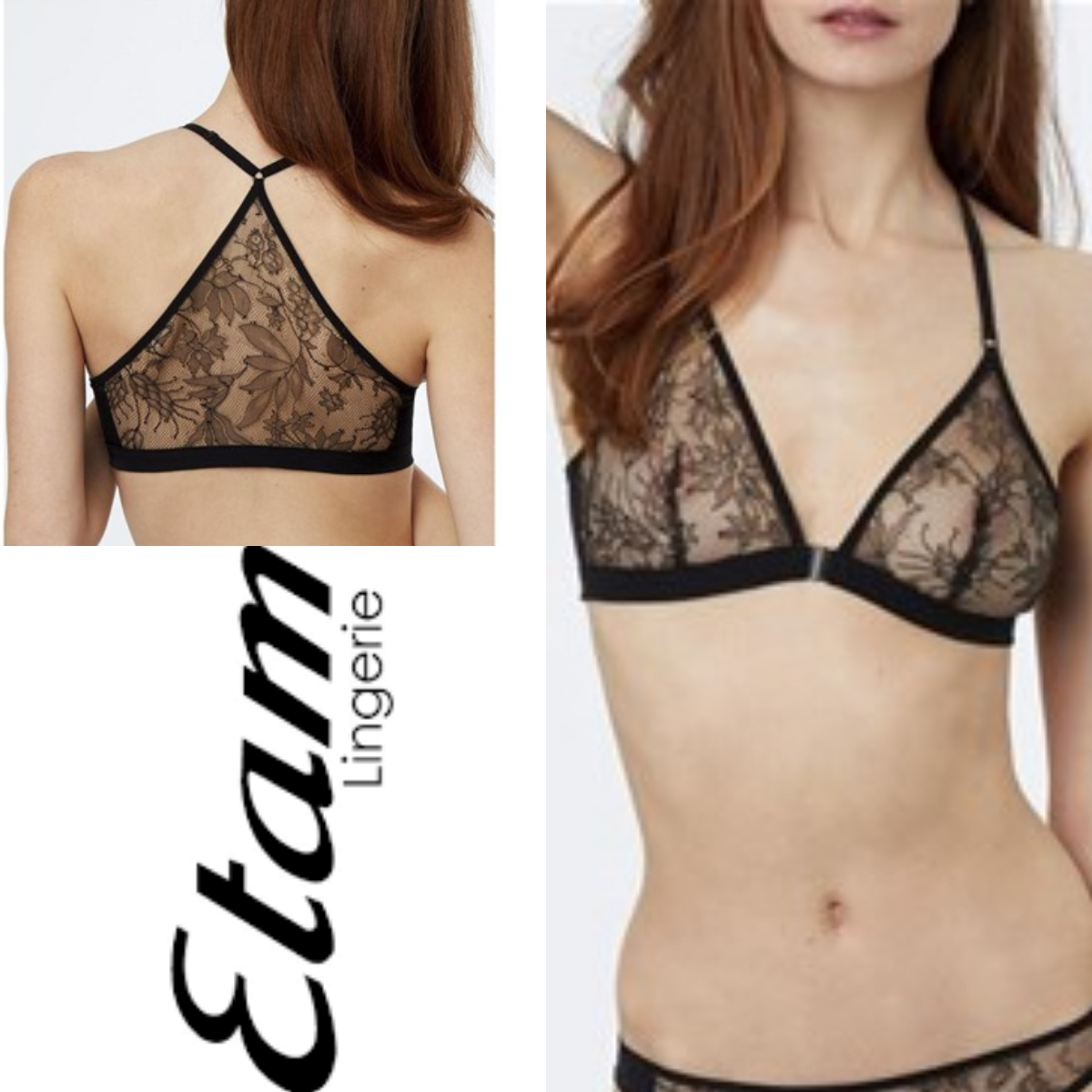 日本未入荷! レースブラレット ブラック ☆ Etam