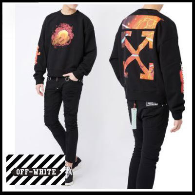 売上実績NO.1 (オフホワイト) hands print sweatshirt OMBA035S19D25016 パーカー・フーディ 売上実績NO.1 (オフホワイト) hands print sweatshirt OMBA035S19D25016 パーカー・フーディ