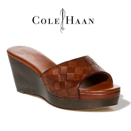現品SALE！COLE HAAN♪上質★AIR MILAウェッジサンダル