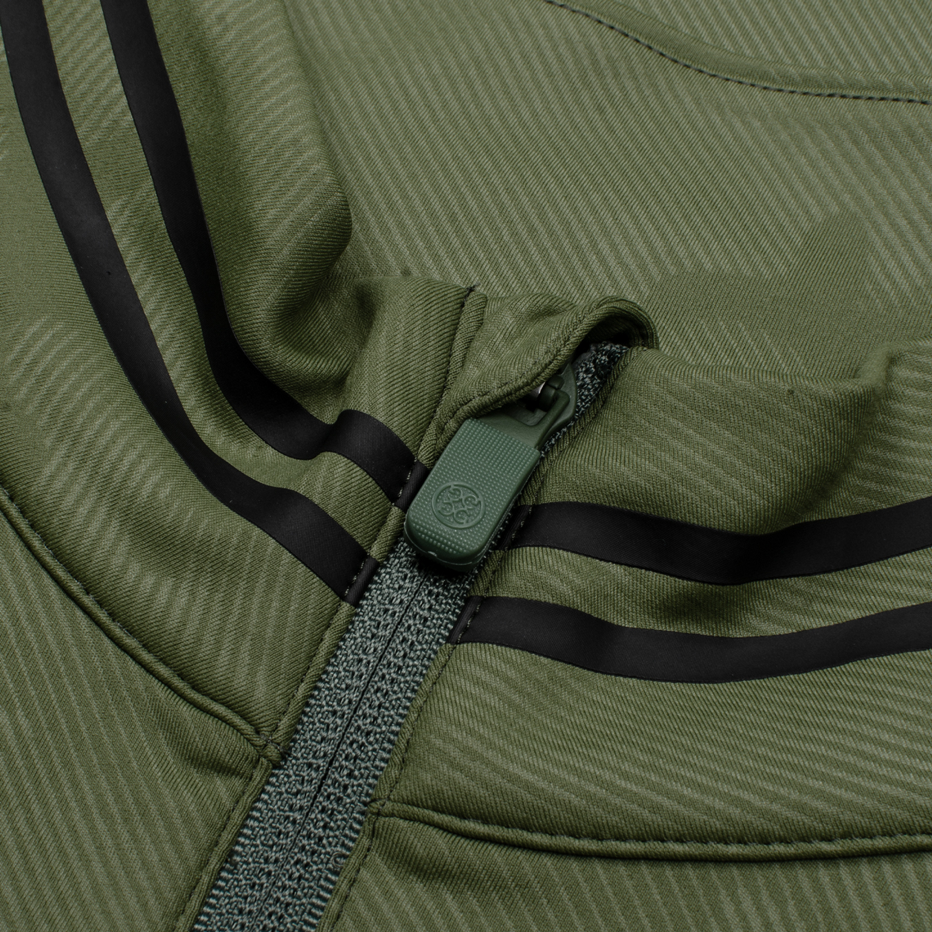 G FORE メンズ・トップス 日本未販売 G/FOREエンボスOLIVEカモメンズゴルフミッドレイヤー(6)
