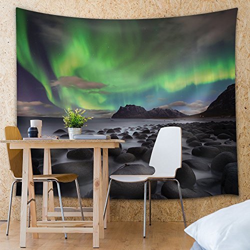 日本未入荷-2サイズ♪タペストリーアート- The Northern Lights