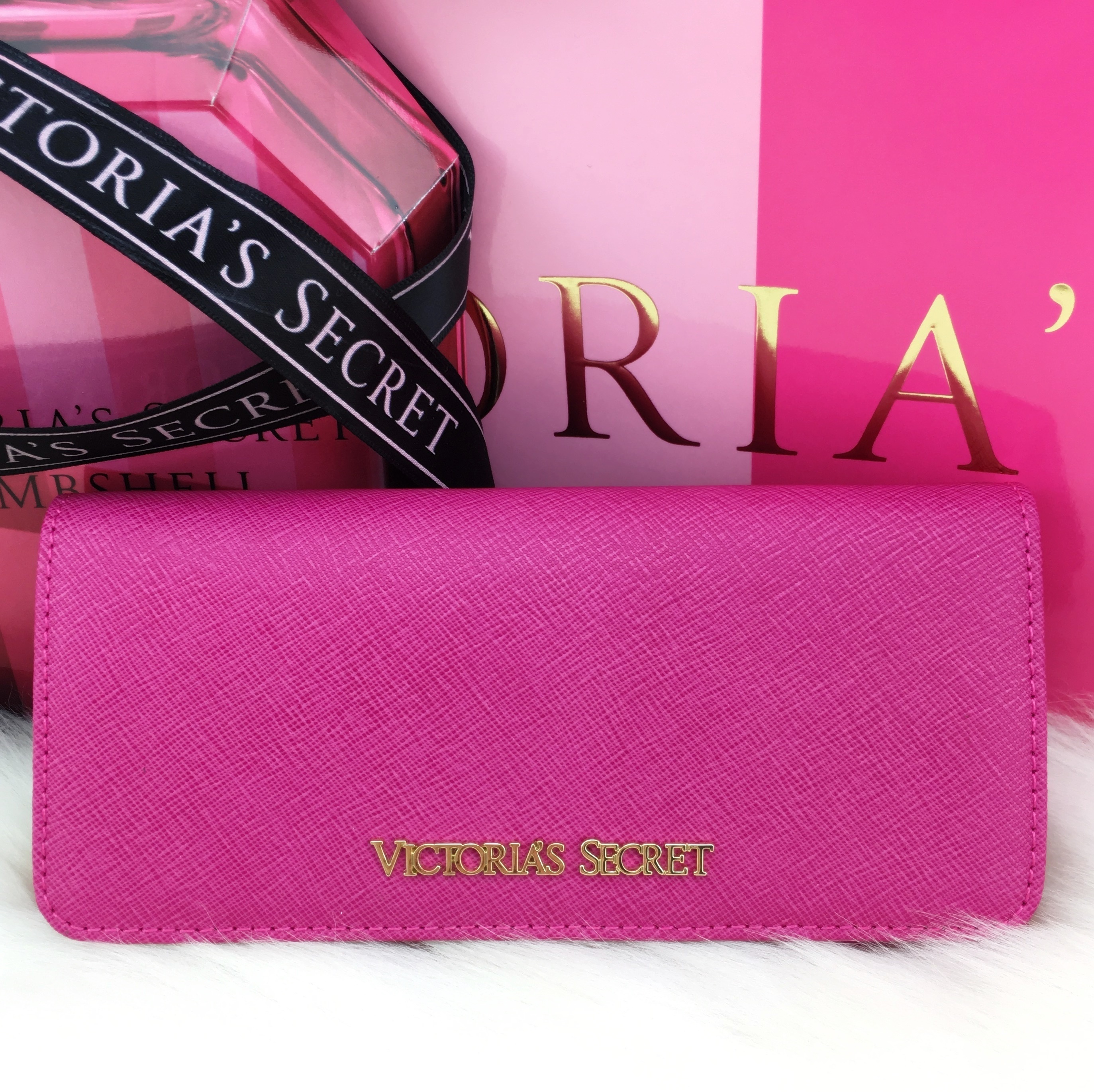 サフィアーノ長財布withカードH【Victoria's secret】直営店限定 サフィアーノ長財布withカードH【Victoria's secret】直営店限定