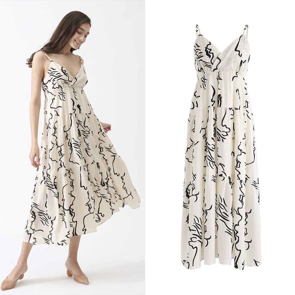 CHICWISH★シフォンキャミワンピース☆